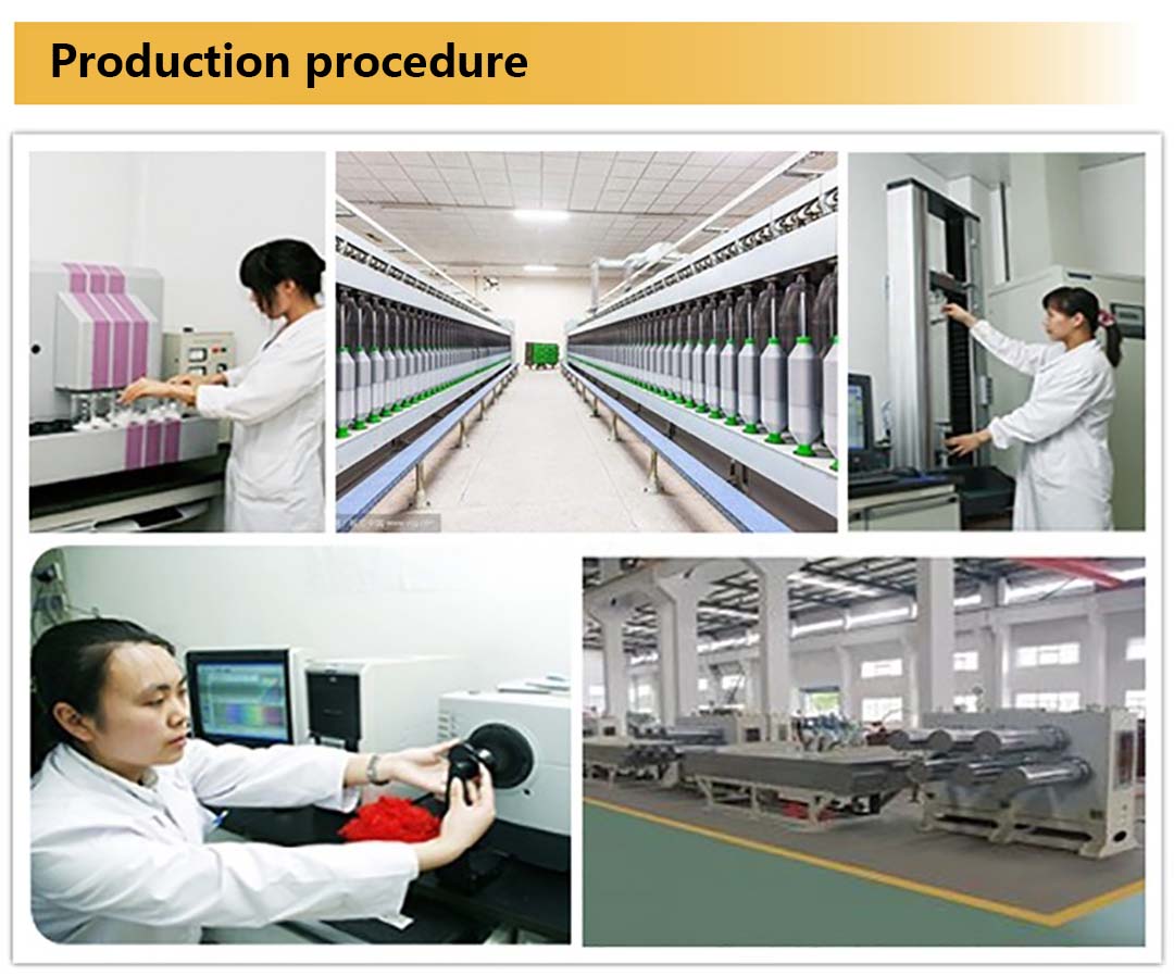 functional yarn production process